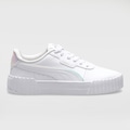 Tênis Unissex Puma Carina BRANCO/PRATA