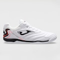 Chuteira de Futsal Adulto Joma Maxima BRANCO/VERMELHO
