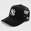 Boné New Era 940AFTR Unissex Aba Curva PRETO