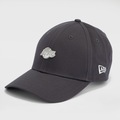 Boné Unissex New Era 9Forty Metallic Pin Aba Curva CINZA