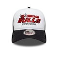Boné Unissex New Era Graphic Trucker NBA Aba Curva PRETO/BRANCO