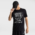 Camiseta Nike NK DF STD RUN Masculina PRETO/CINZA
