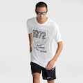 Camiseta Nike NK DF STD RUN Masculina BRANCO/PRETO