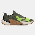 Opção de cor VERDE ESC/VERDE CLA de Tênis Masculino Ua Tribase Reps 3
