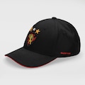 Boné Unissex do Sport Club Super Cap Bordado Aba Curva PRETO