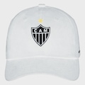 Boné do Atlético MG Unissex Bordado Super Cap Aba Curva BRANCO