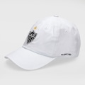 Boné do Atlético MG Unissex Bordado Super Cap Aba Curva BRANCO