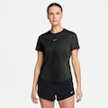 Camiseta Nike Swift Adulto Corrida PRETO/VERDE