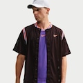 Opção de cor ROXO ESCURO de Camisa Dri-FIT Nike Court Slam NY Masculina