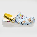 Sandália Infantil Crocs Baya Clog Peanuts AZUL CLARO