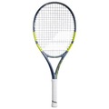 Raquete de Tênis Babolat Pure Aero JR 26 Polegadas CINZA/AMARELO