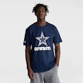 Camiseta NFL Core Masculina AZUL ESCURO