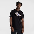 Camiseta NFL Core Masculina PRETO