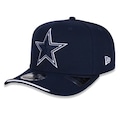 Boné New Era 970 NFL Brasil Dallas Cowboys Unissex Aba Curva AZUL