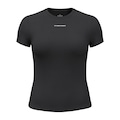 Camiseta UA Motion Fitted Under Armour Unissex Treino Manga Curta PRETO/BRANCO