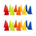 Kit de Cones de Agilidade Yangfit com 20 Unidades - 23cm SORTIDA