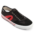 Tênis Rainha VL-2500 - Masculino PRETO/VERMELHO