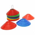Kit KL Master Fitness Cone Chinês Funcional - 10 Unidades AMARELO