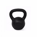 Kettlebell Kl Master Fitness para Academia Funcional - 12 Kg PRETO