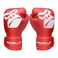 Luva de Boxe e Muay-Thai Gorilla 08 Oz - Infantil VERMELHO