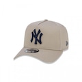 Boné New Era 9Forty A-Frame MLB New York Yankees Basic - Snapback - Adulto BEGE