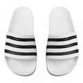 Chinelo adidas Adilette Aqua - Masculino BRANCO/PRETO