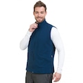 Colete Extreme UV Fleece Thermo Soft com Proteção Solar - Masculino AZUL