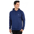 Camisa Térmica Extreme UV para Frio com Capuz - Masculina AZUL