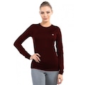 Camiseta Térmica  Manga Longa Extreme UV - Feminina VINHO
