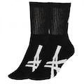 Meias Cano Longo Asics Basic Single - Adulto PRETO
