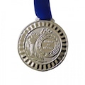 Medalha Gedeval Prata com Fita 03 - 35Mm NAO SE APLICA