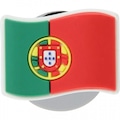 Jibbitz Crocs Portugal Flag NAO SE APLICA