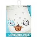 Kit de Jibbitz Crocs Trendy Animal - 3 unidades NAO SE APLICA