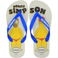 Chinelo Havaianas Simpsons - Masculino BRANCO/AZUL