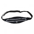 Cinto Alto Giro Porta Midia Light com Ziper PRETO/PRATA