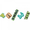 Kit de Jibbitz Crocs Sayings - 5 unidades NAO SE APLICA