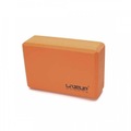 Bloco de EVA Yoga Pilates Rpg  Liveup Sports - 22,8x15,2x7,6cm LARANJA