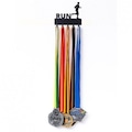 Porta Medalhas Bronx Mini Corrida PRETO