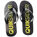 Chinelo Quiksilver Molokai Neon - Masculino PRETO/AMARELO