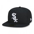 Boné Aba Reta New Era 59Fifty MLB Chicago White Sox - Fechado - Adulto PRETO