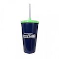 Copo Suco NFL Calderetta Seattle Seahawks - 500ml AZUL