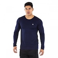 Camiseta Manga Longa Everlast Fundamentals - Masculina AZUL
