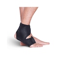 Tornozeleira Ajustável Neoprene Ortopédica Kestal PRETO