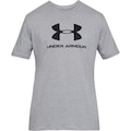Camiseta Under Armour Sportstyle Logo - Masculina CINZA CLARO