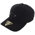 Boné Aba Curva Oakley Tincan Cap com Logo - Fechado - Adulto PRETO