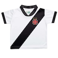 Camiseta do Vasco da Gama 031 SX Torcida Baby - Infantil BRANCO/PRETO