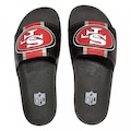 Chinelo Slide NFL San Francisco 49ers - Unissex PRETO