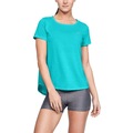 Camiseta Manga Curta Under Armour Whisperlight - Feminina AZUL