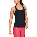 Camiseta Regata Under Armour HeatGear Armour Racer - Feminina PRETO
