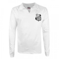 Camisa Polo Manga Longa Santos 62/63 Athleta - Masculina BRANCO